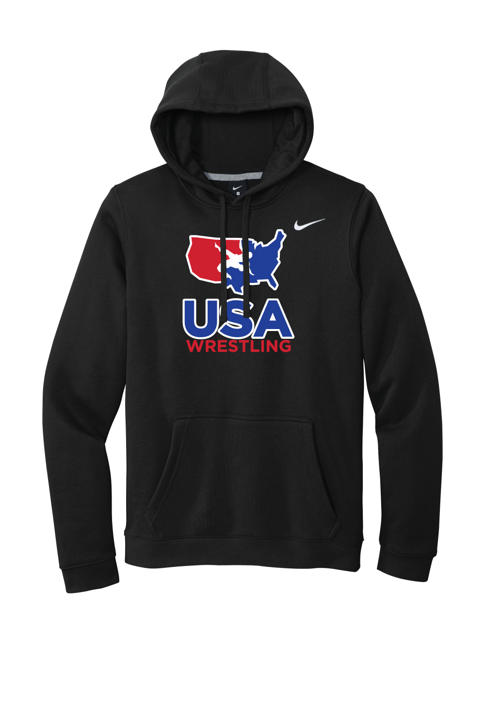 Nike USA Wrestling Club Fleece Hoodie (Black)