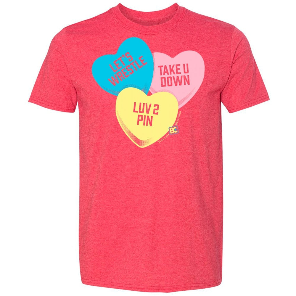 Candy Hearts Wrestling T-Shirt
